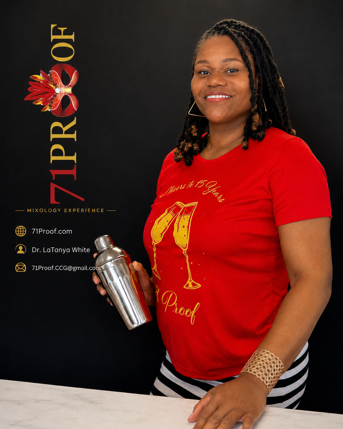 Dr. LaTanya White, founder of 71 Proof